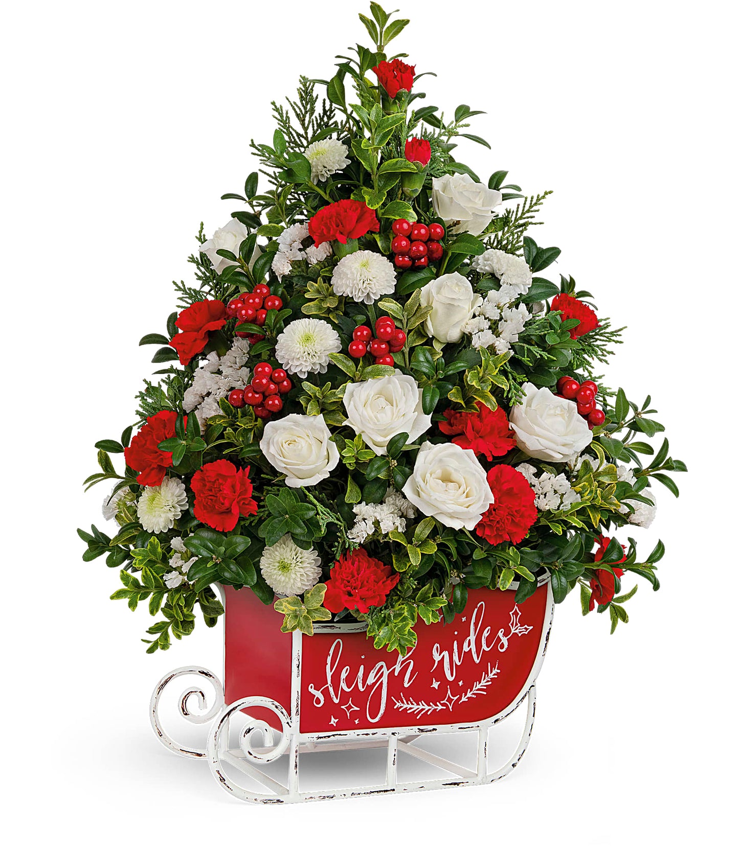 FESTIVE TREE SLEIGH
