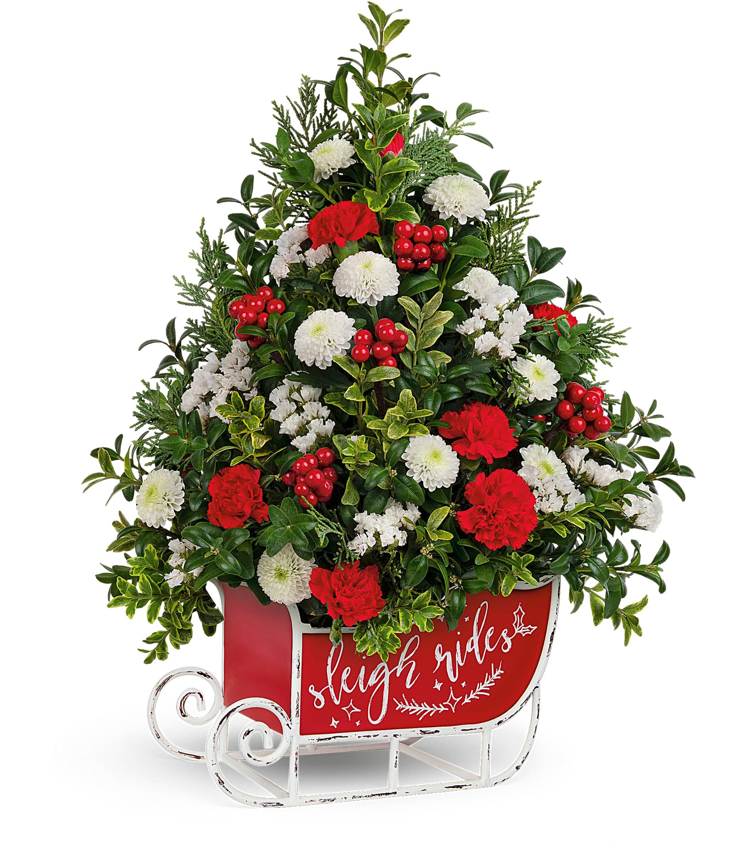 FESTIVE TREE SLEIGH
