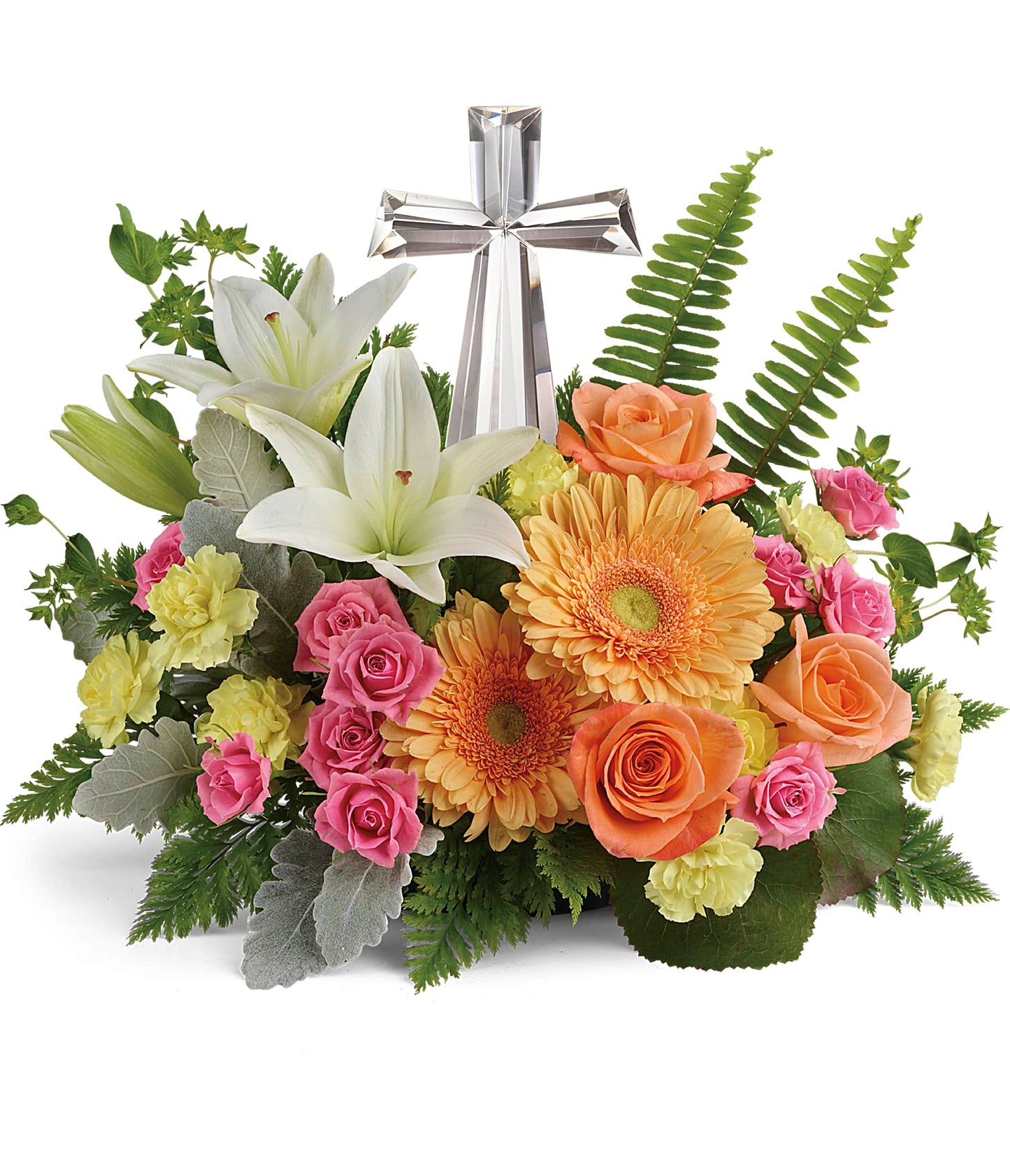 Precious Petals Cross Bouquet
