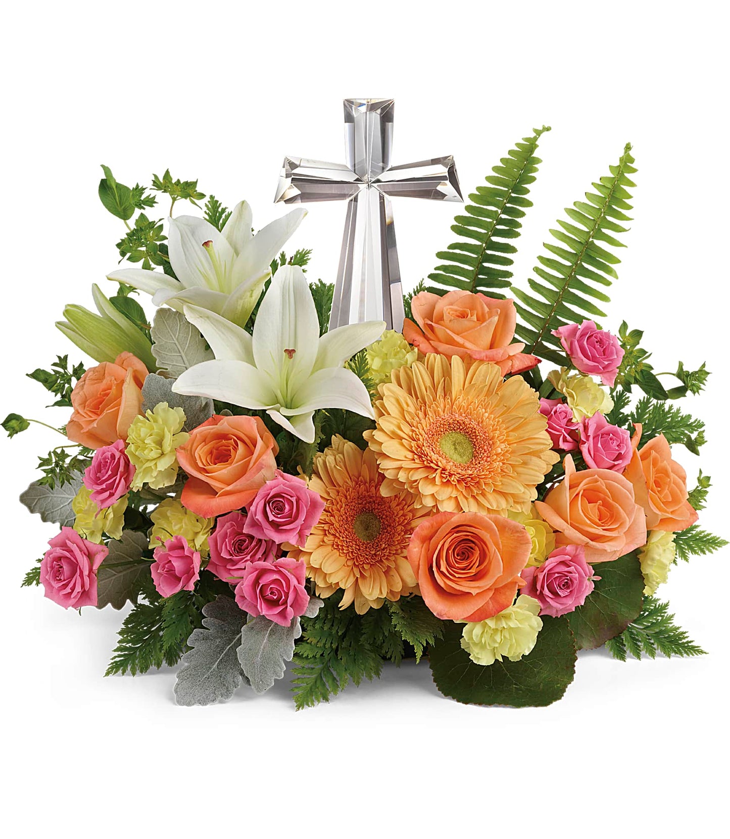 Precious Petals Cross Bouquet