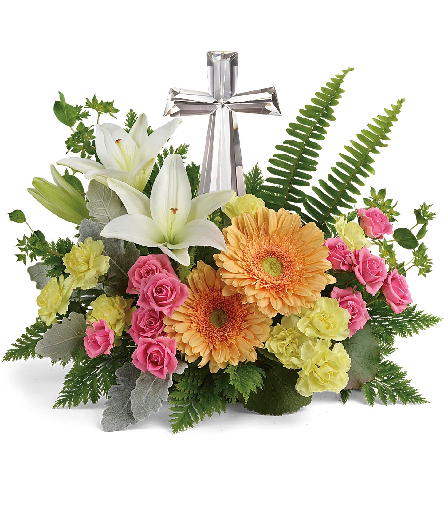 Precious Petals Cross Bouquet