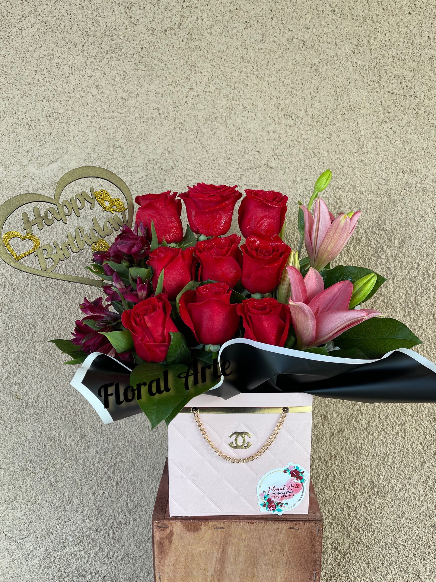 Chanel Elegant Rose (Happy Birthday )