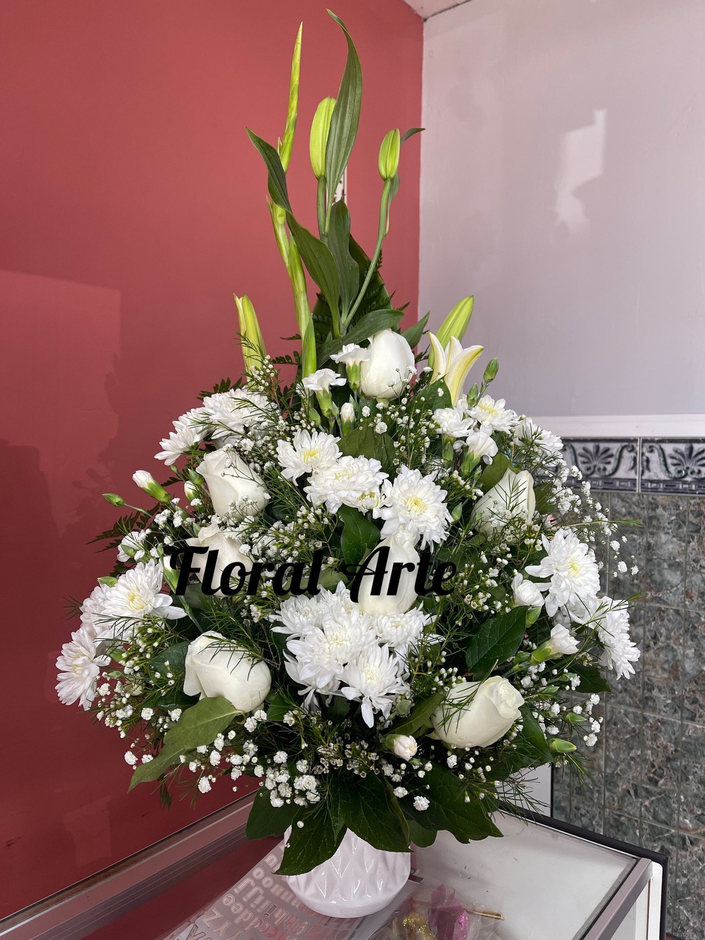 White Arrangement