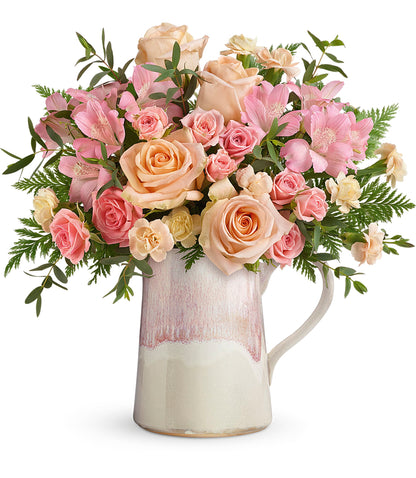 Artisanal Blush Bouquet