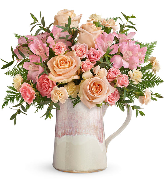 Artisanal Blush Bouquet