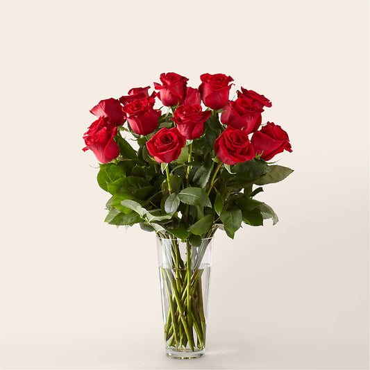 Long Stem Red Rose Bouquet