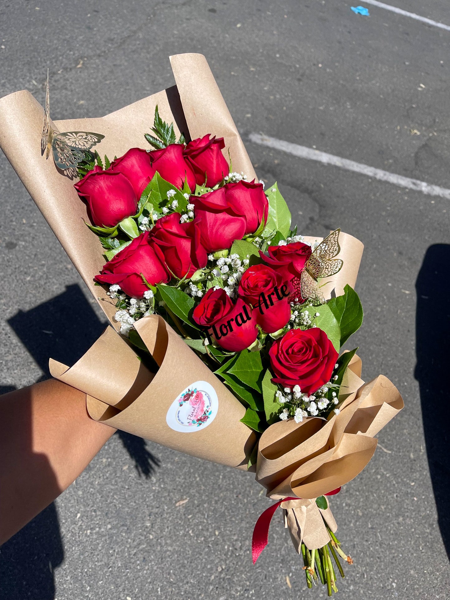 Simple Stack Bouquet