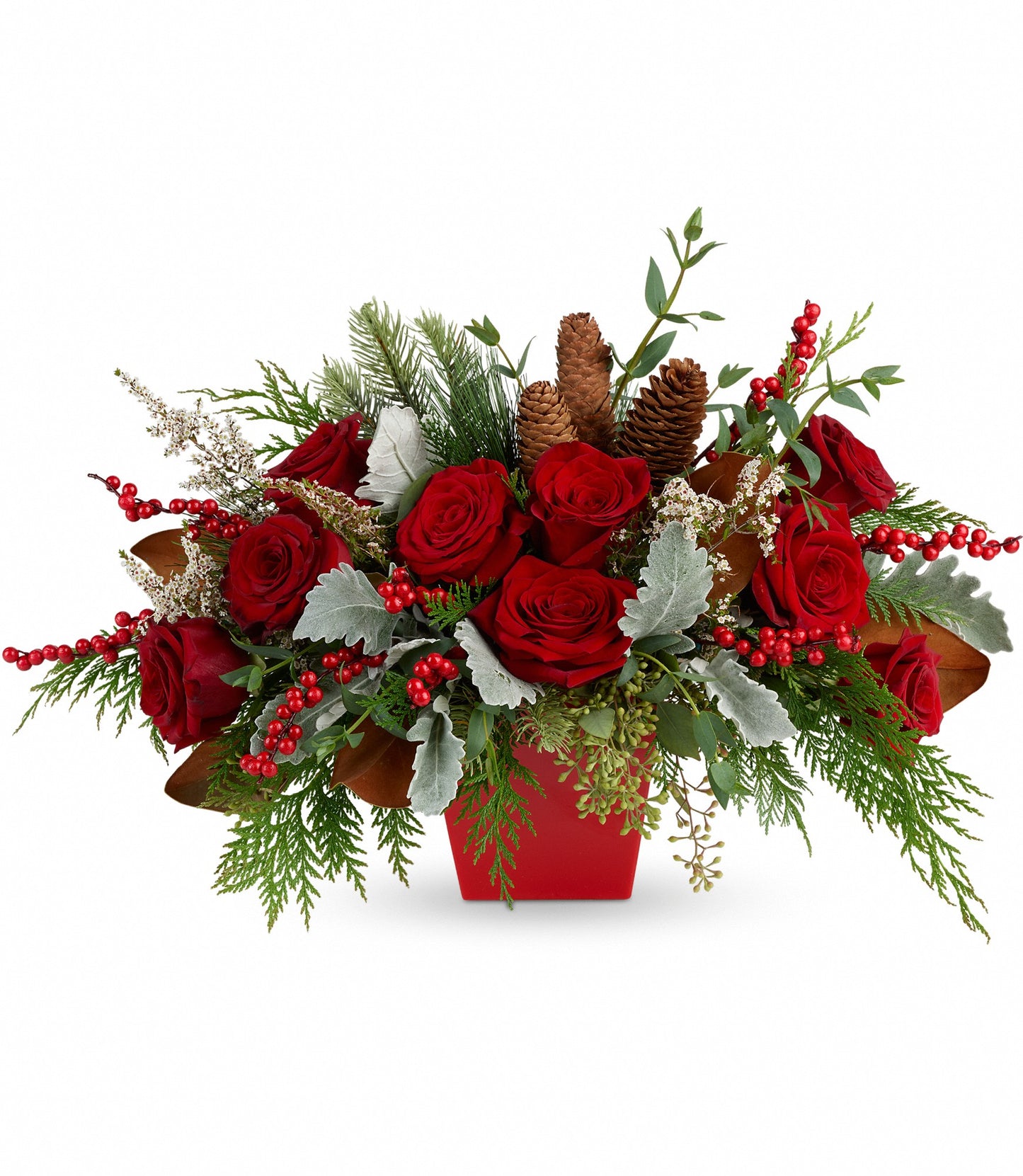 WINTER BLOOMS CENTERPIECE