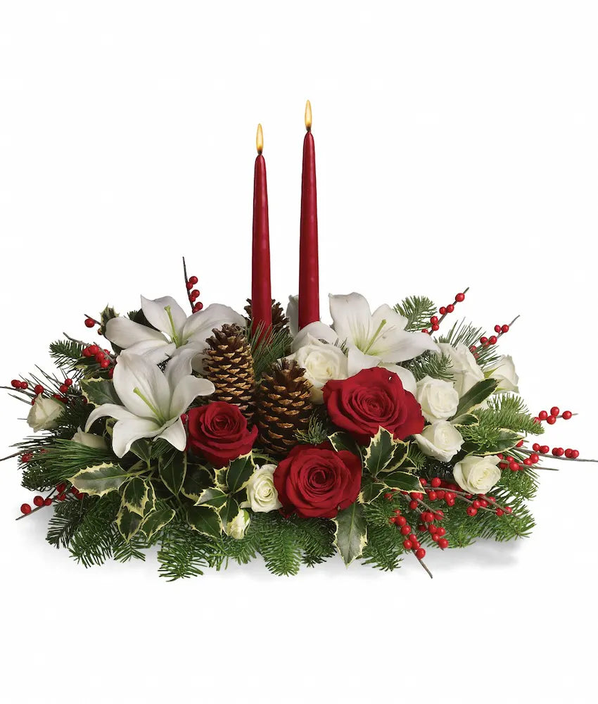 CHRISTMAS WISHES CENTERPIECE