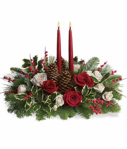 CHRISTMAS WISHES CENTERPIECE