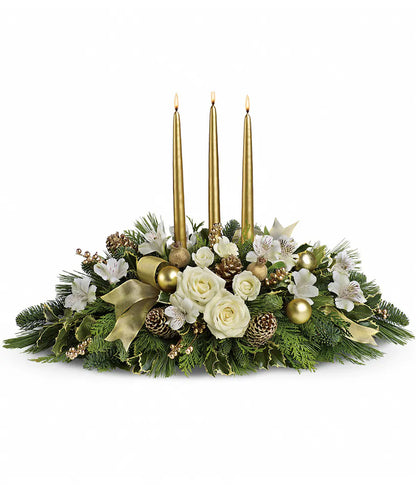 ROYAL CHRISTMAS CENTERPIECE