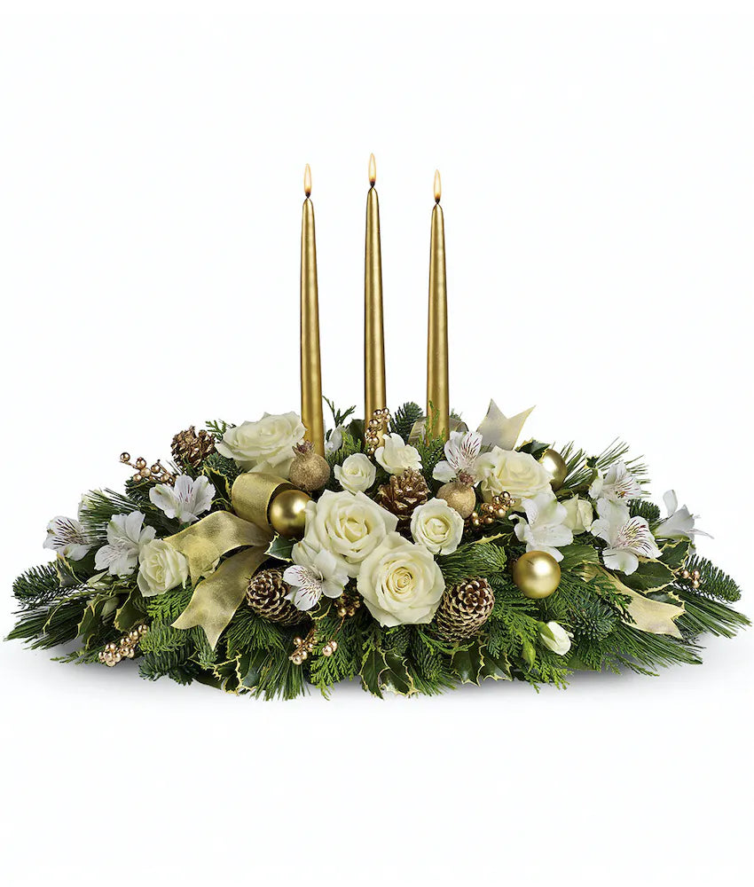 ROYAL CHRISTMAS CENTERPIECE