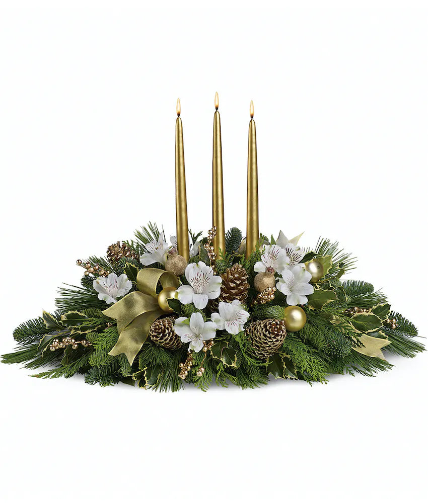 ROYAL CHRISTMAS CENTERPIECE