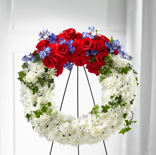 Patriotic Passion Wreath