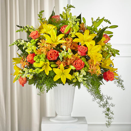 Fall-Sunny Sentiments Arrangement