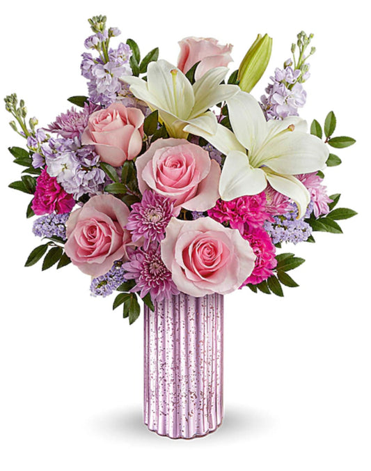 Sparkling Delight Pink Bouquet