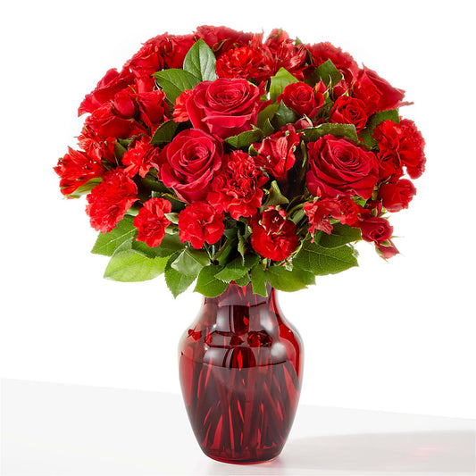 The Red Heartstrings Bouquet