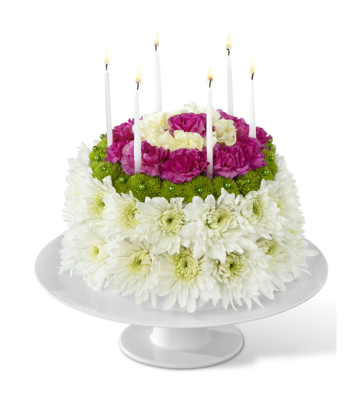 Wonderful Wishes Floral Cake